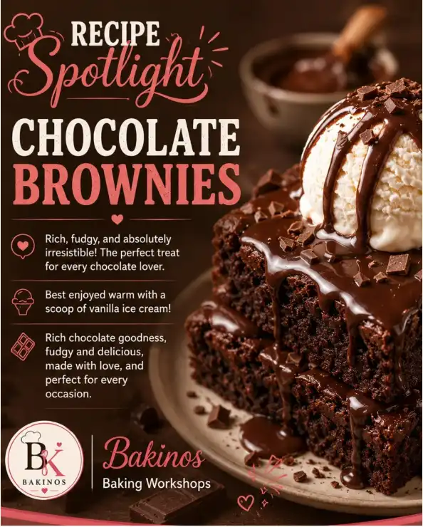 delicious chocolate brownie